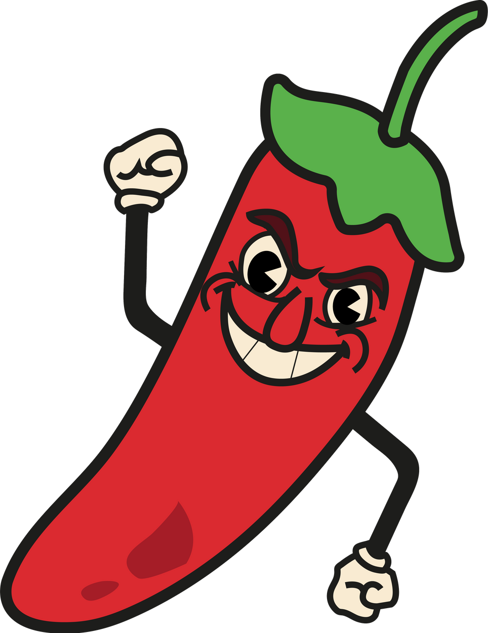Red Pepper Cartoon